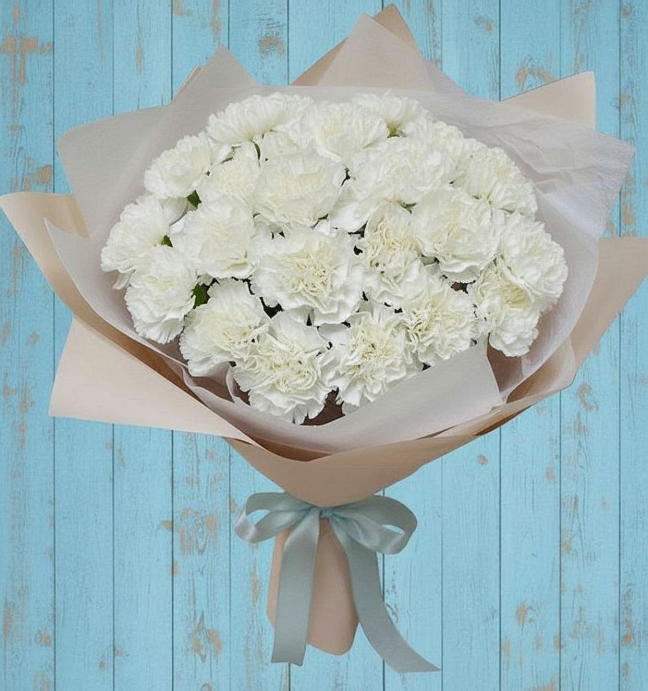 Букет цветов из: Гвоздики в Нижней Салде