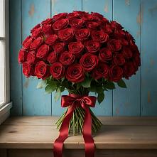 Букет Красные розы Блэк Меджик в Нижней Салде