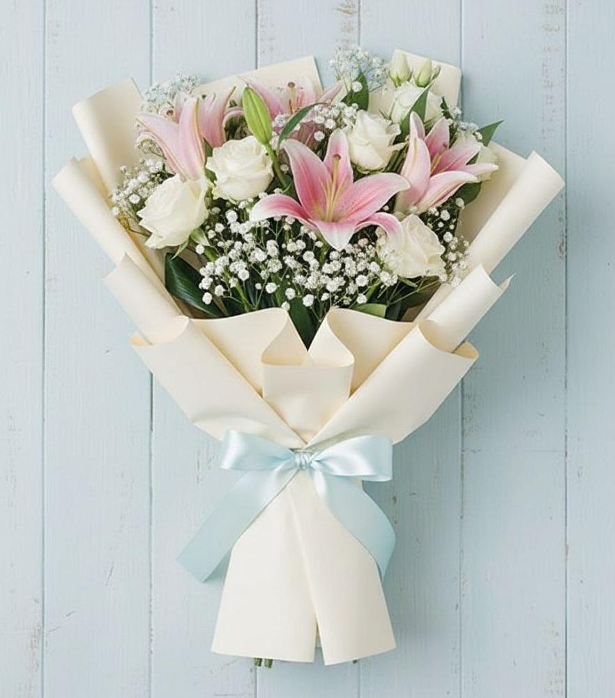 Букет цветов из: Лилии в Нижней Салде