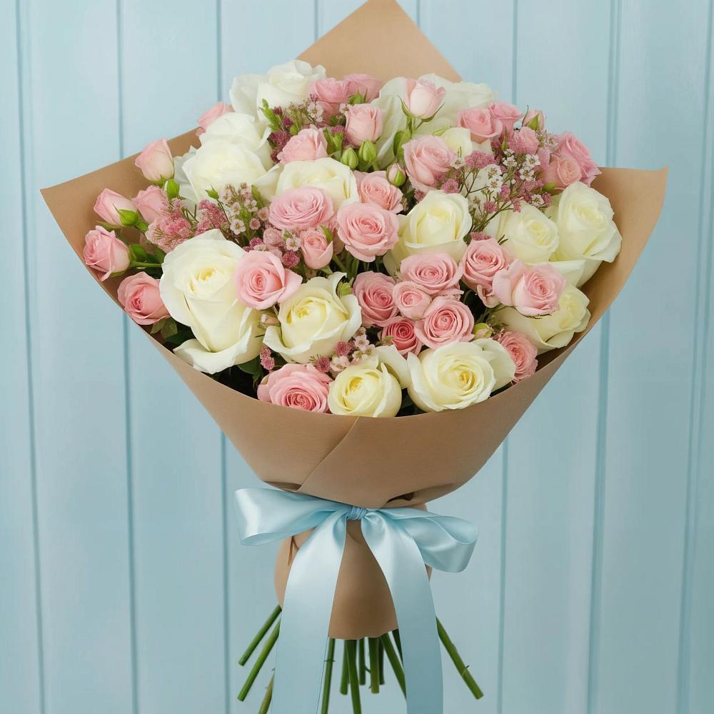 Букет цветов из: Розы в Нижней Салде