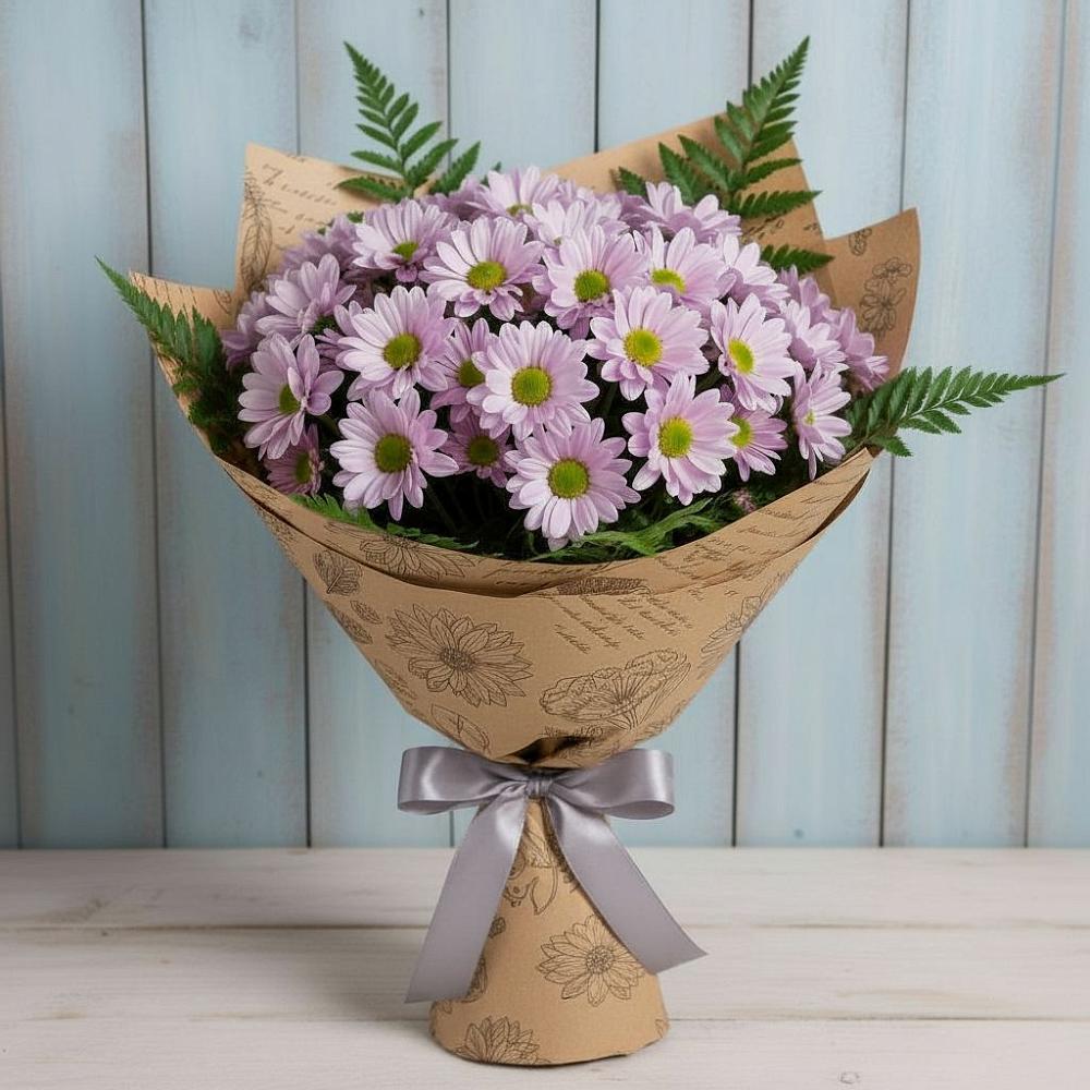 Букет цветов из: Хризантемы в Нижней Салде
