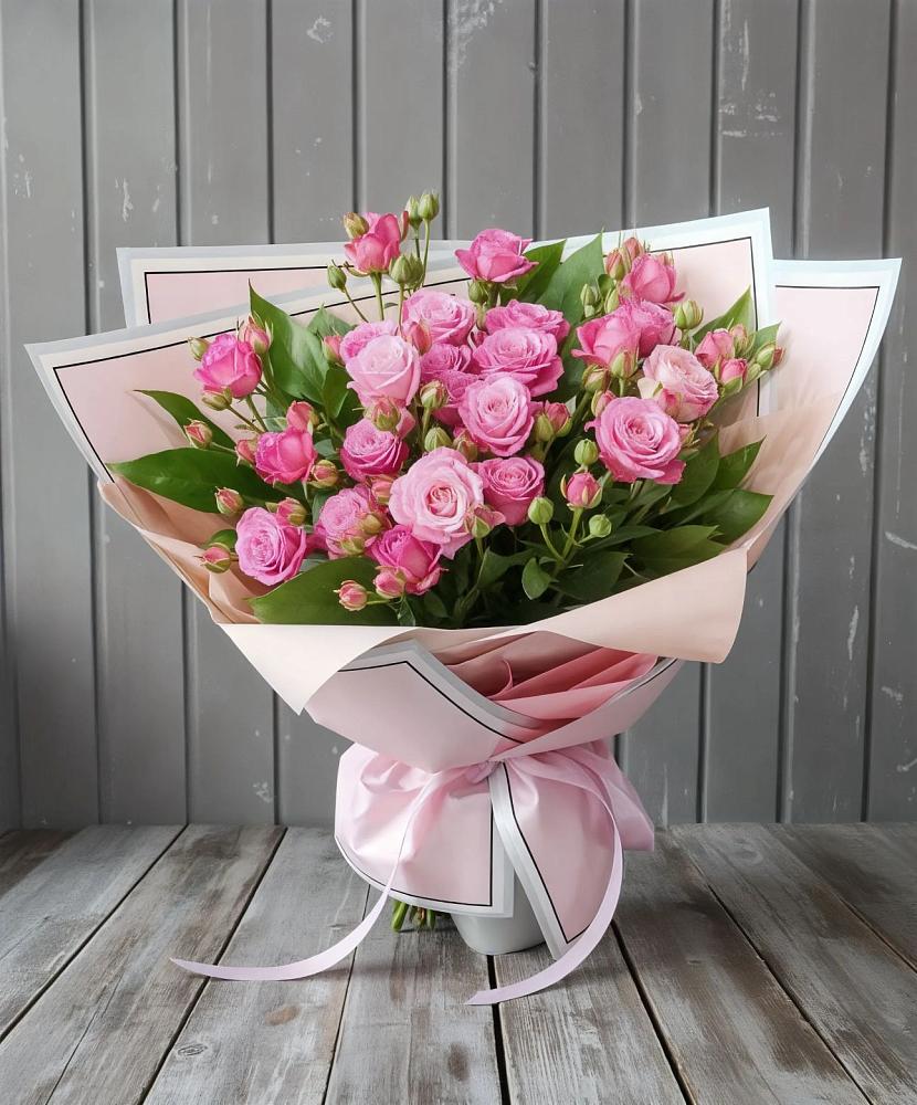Букет Розовый кустик в Нижней Салде