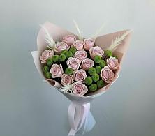 Букет цветов из:  Розы и Хризантемы в Нижней Салде