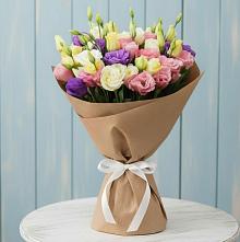 Букет цветов из:  Лизиантусы в Нижней Салде